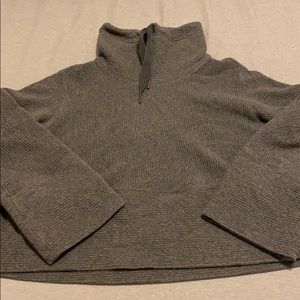 Mock Neck Sweater with bell sleeves